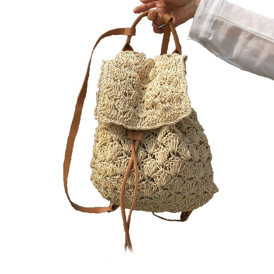 Seaside Escape Straw Tote