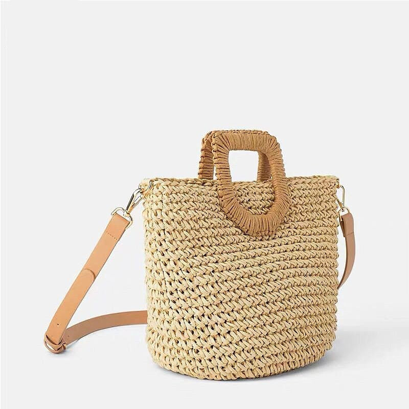 Maréa Coastal Wood Handle Tote