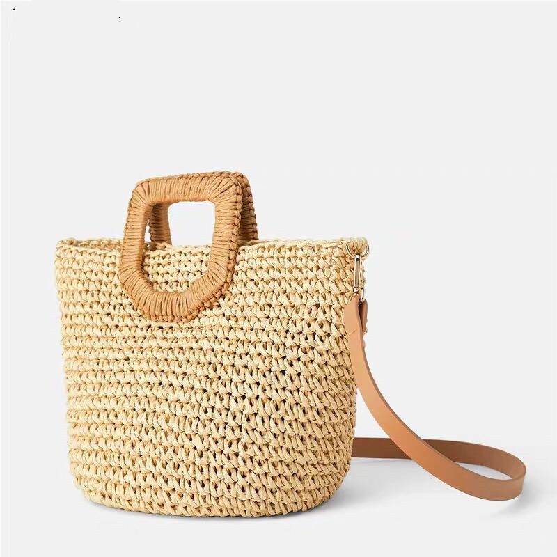 Maréa Coastal Wood Handle Tote