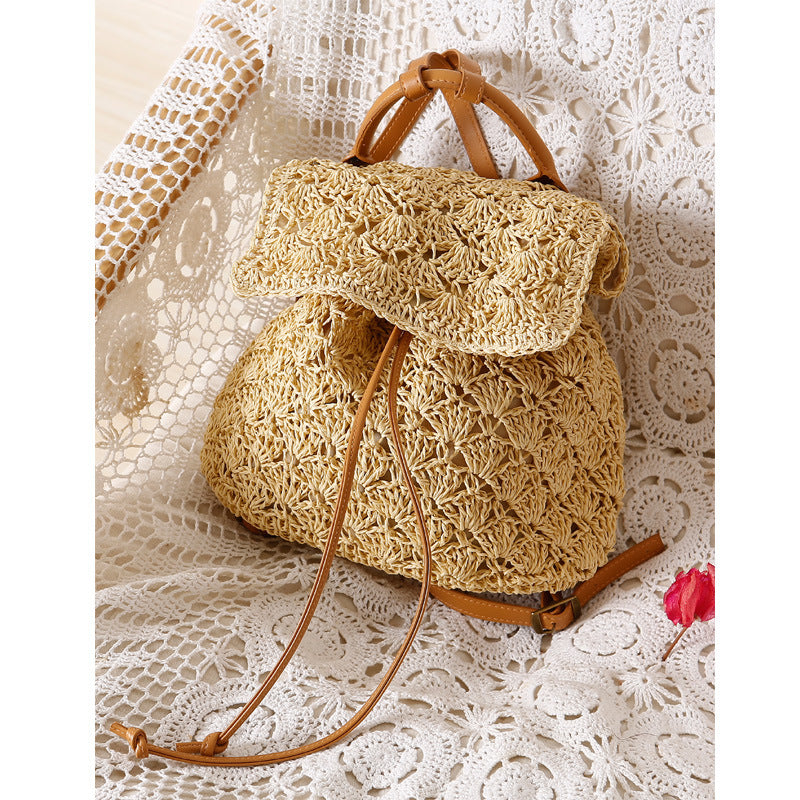 Seaside Escape Straw Tote