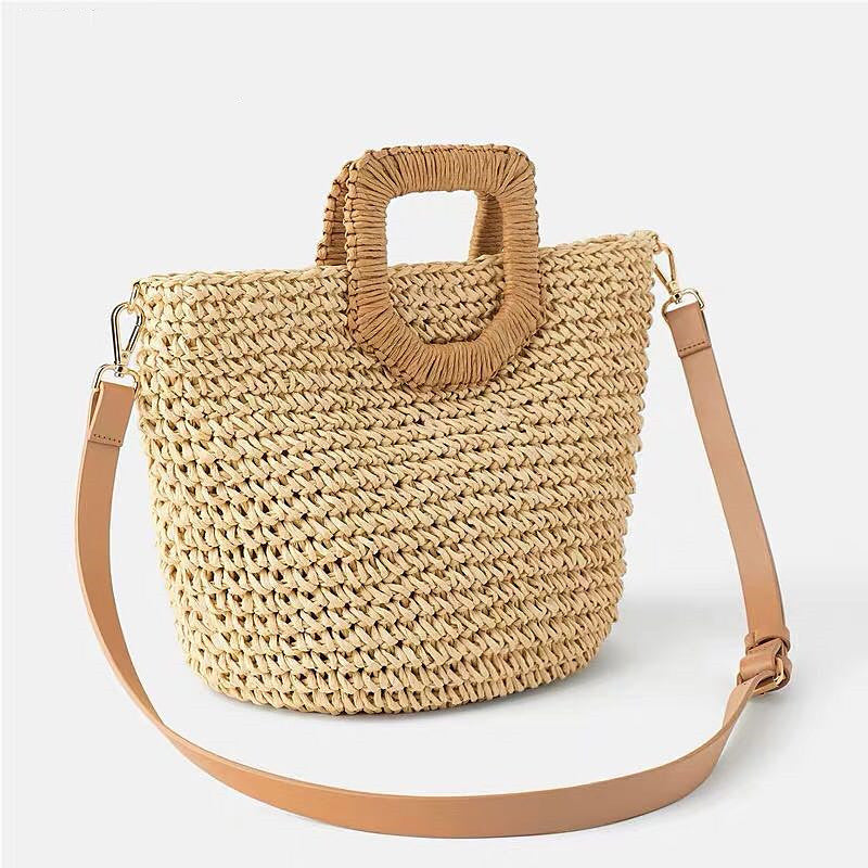Maréa Coastal Wood Handle Tote