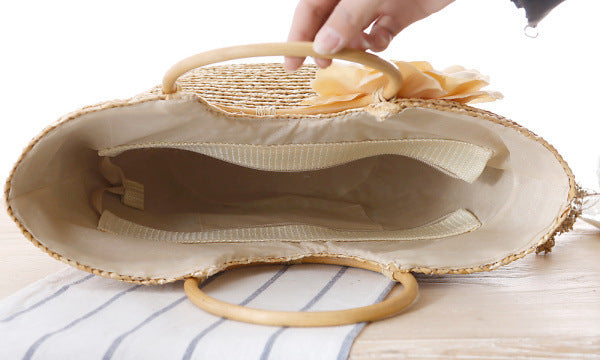 Maréa Capri Straw Beach Tote