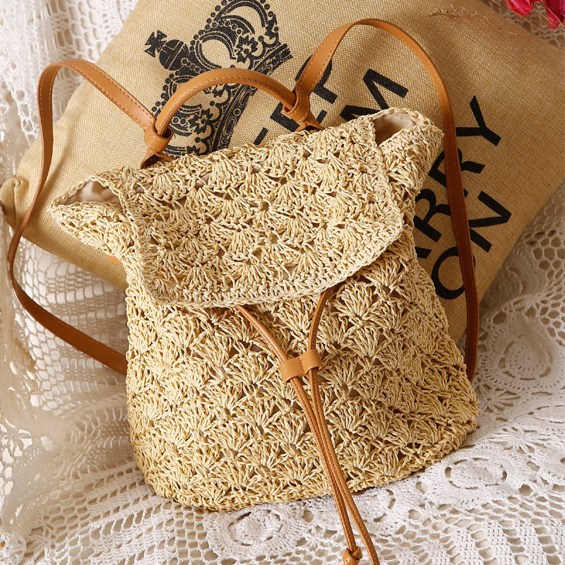 Seaside Escape Straw Tote