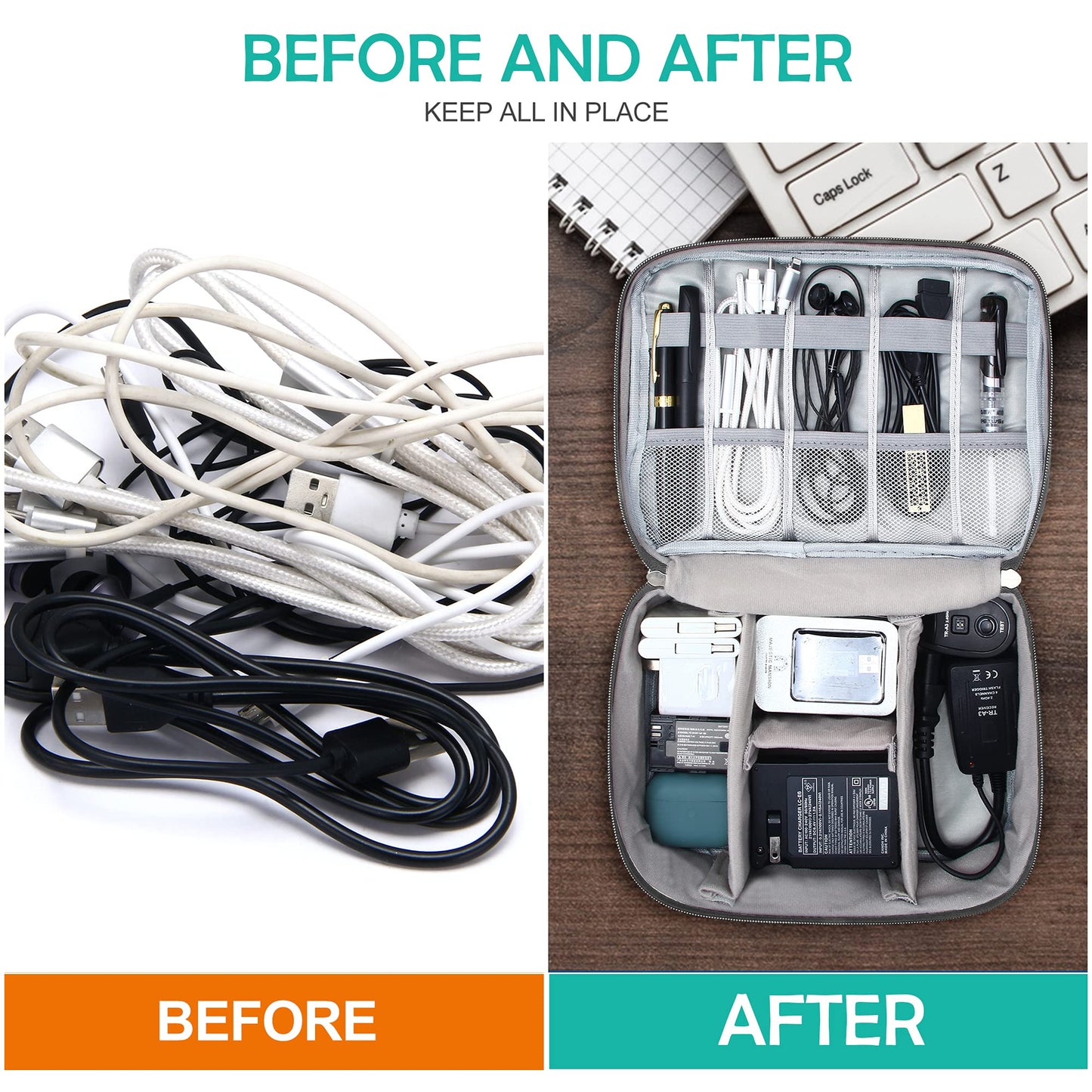 Maréa Tech Travel Organizer