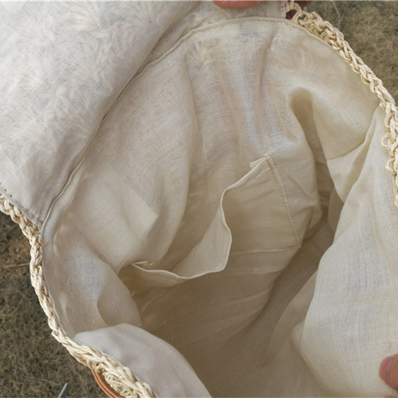 Seaside Escape Straw Tote