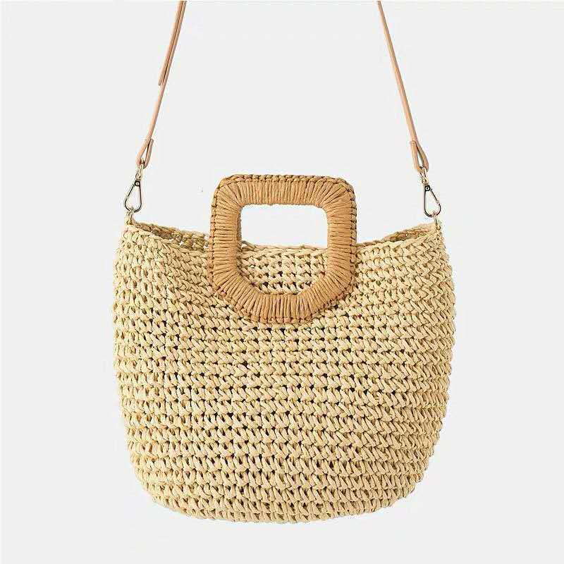 Maréa Coastal Wood Handle Tote