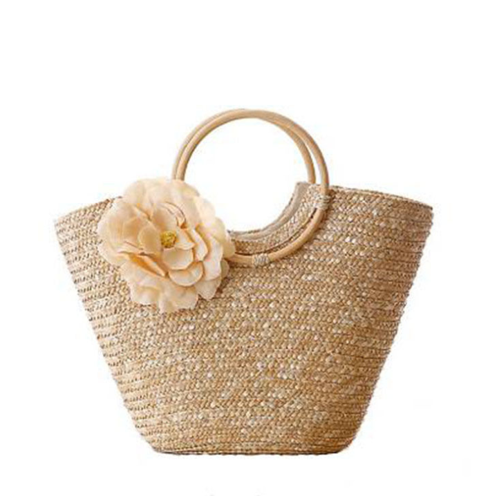 Maréa Capri Straw Beach Tote